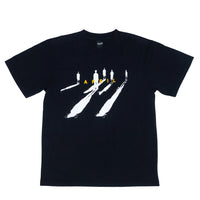APRIL SHADOWS TEE BLACK