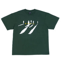 APRIL SHADOWS TEE FOREST GREEN