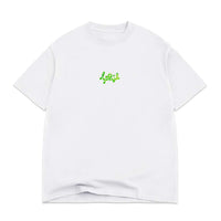 APRIL MUSHROOM BY EMA GASPAR TEE WHITE