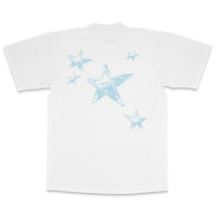 APRIL STARS TEE WHITE