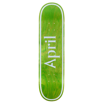 APRIL OG LOGO GREEN INVERT DECK