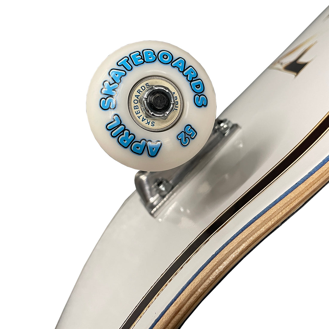 APRIL OG LOGO COMPLETE GOLD/WHITE 8" | 8.25"