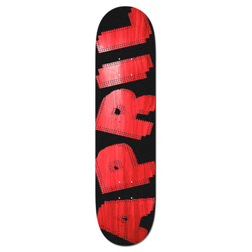 APRIL HALFTONE RED/BLACK DECK