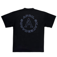 APRIL FULL CIRCLE TEE BLACK