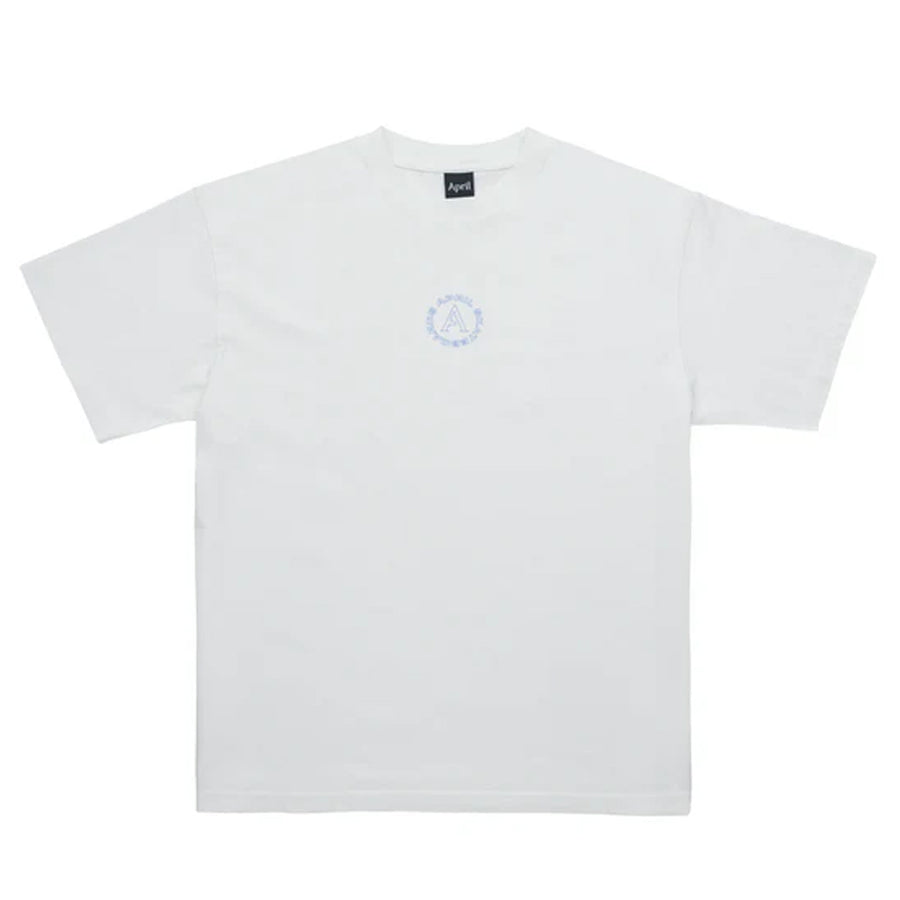 APRIL FULL CIRCLE TEE WHITE