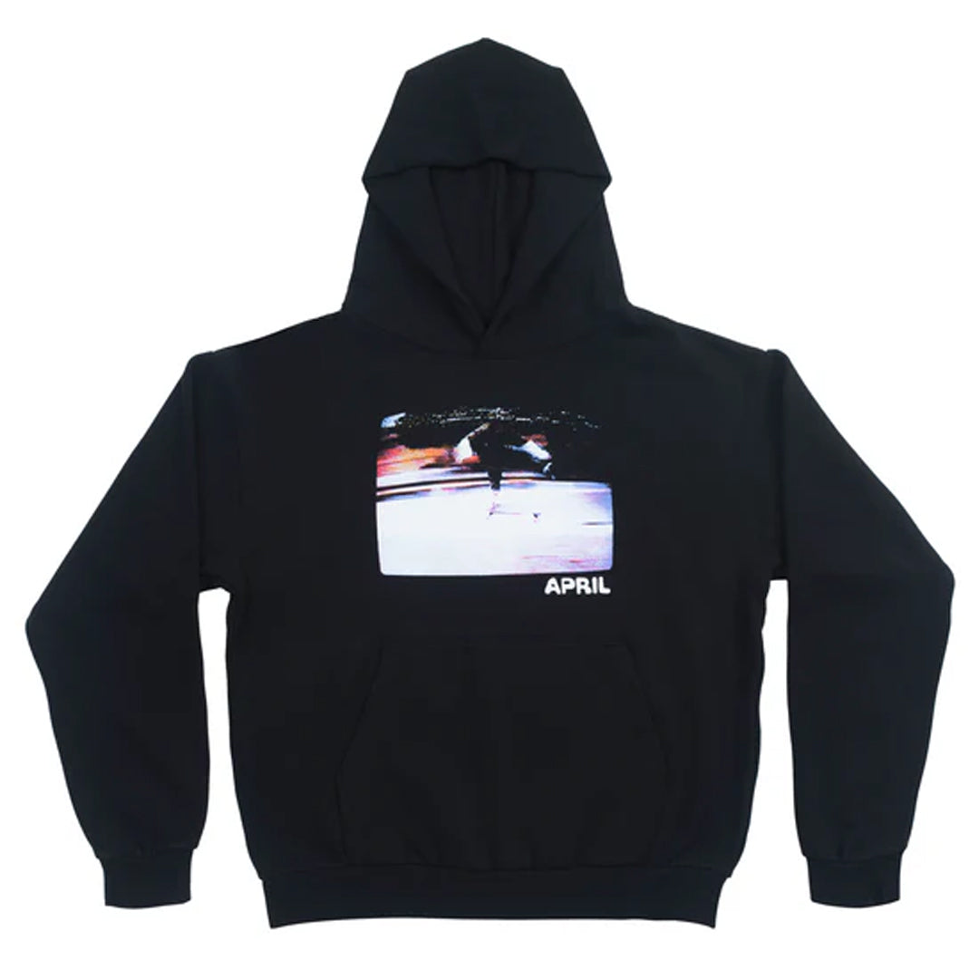 APRIL GUY 1990 HOODIE BLACK