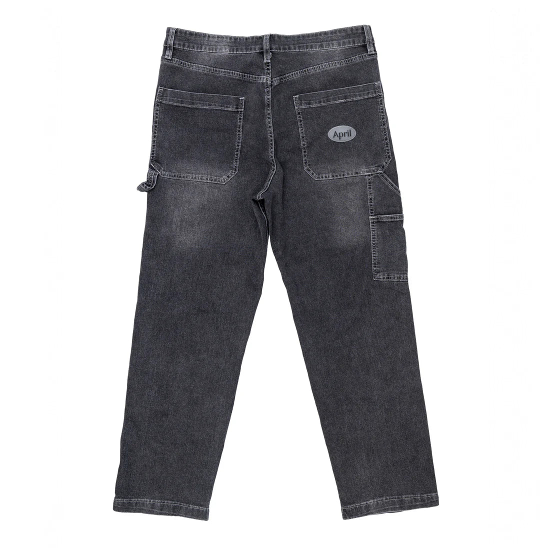 APRIL CARPENTER JEANS WASHED BLACK