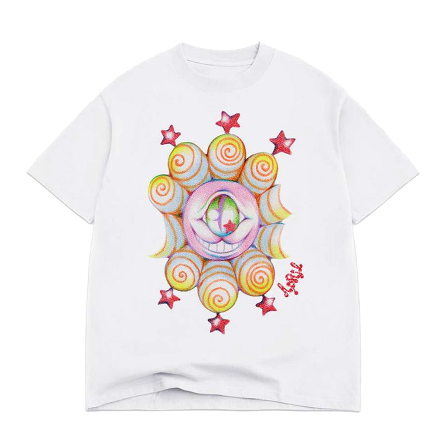 APRIL EYE BY EYE BY EMA GASPAR TEE WHITE