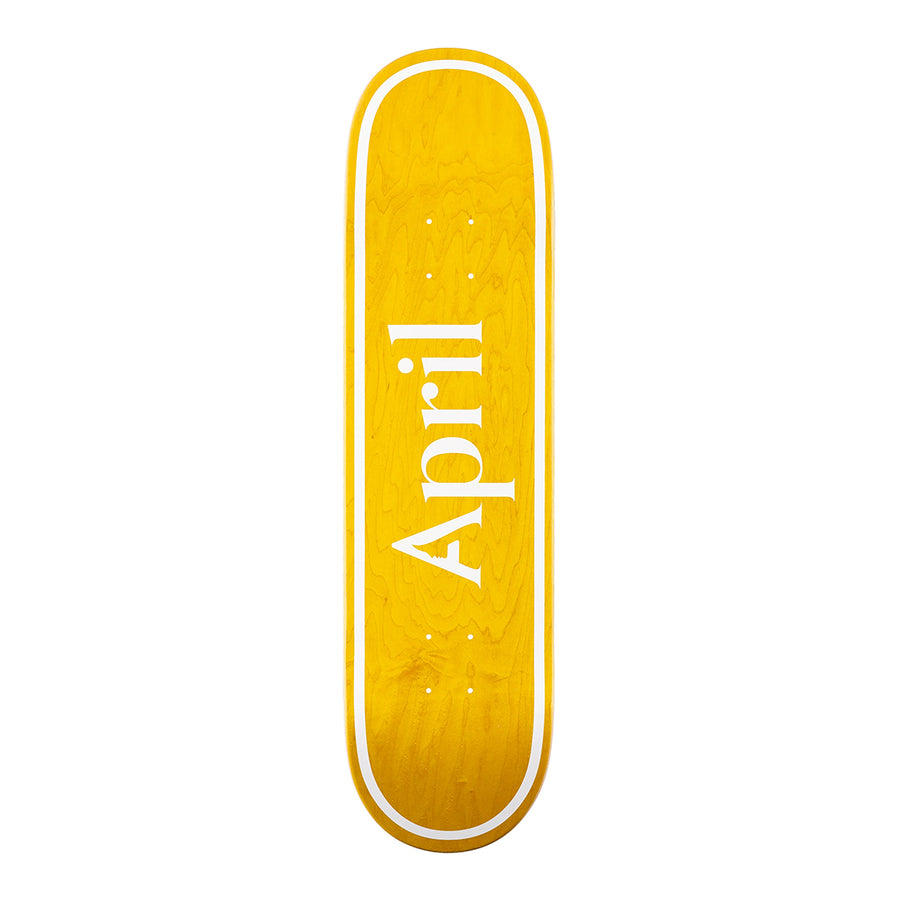 APRIL OG LOGO YELLOW DECK