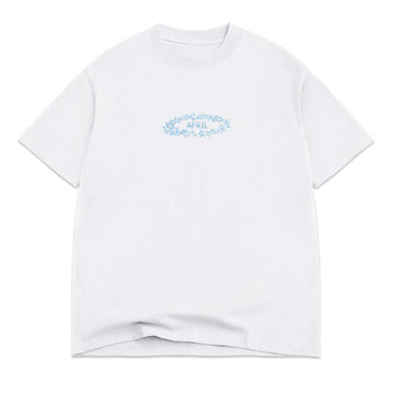 APRIL STARS TEE WHITE